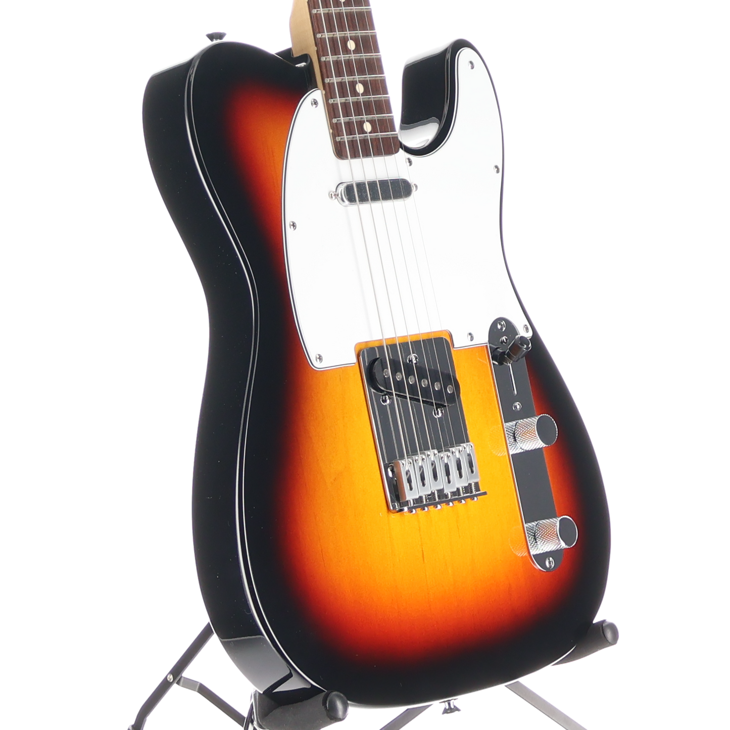 Fender Standard Telecaster, Laurel Fingerboard, White Pickguard, 3-Color Sunburst (SR) (02020)