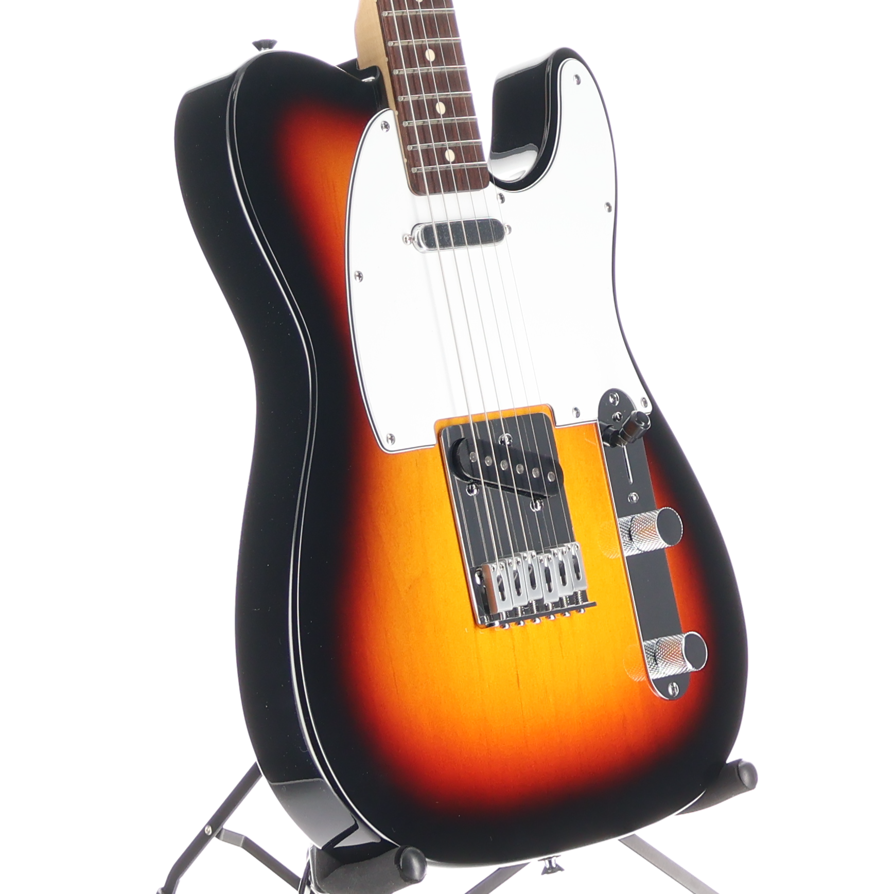 Fender Standard Telecaster, Laurel Fingerboard, White Pickguard, 3-Color Sunburst (SR) (02020)