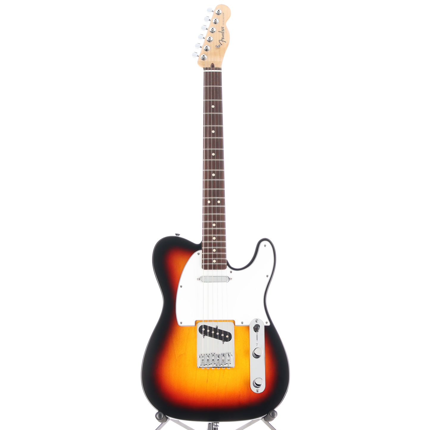 Fender Standard Telecaster, Laurel Fingerboard, White Pickguard, 3-Color Sunburst (SR) (02020)