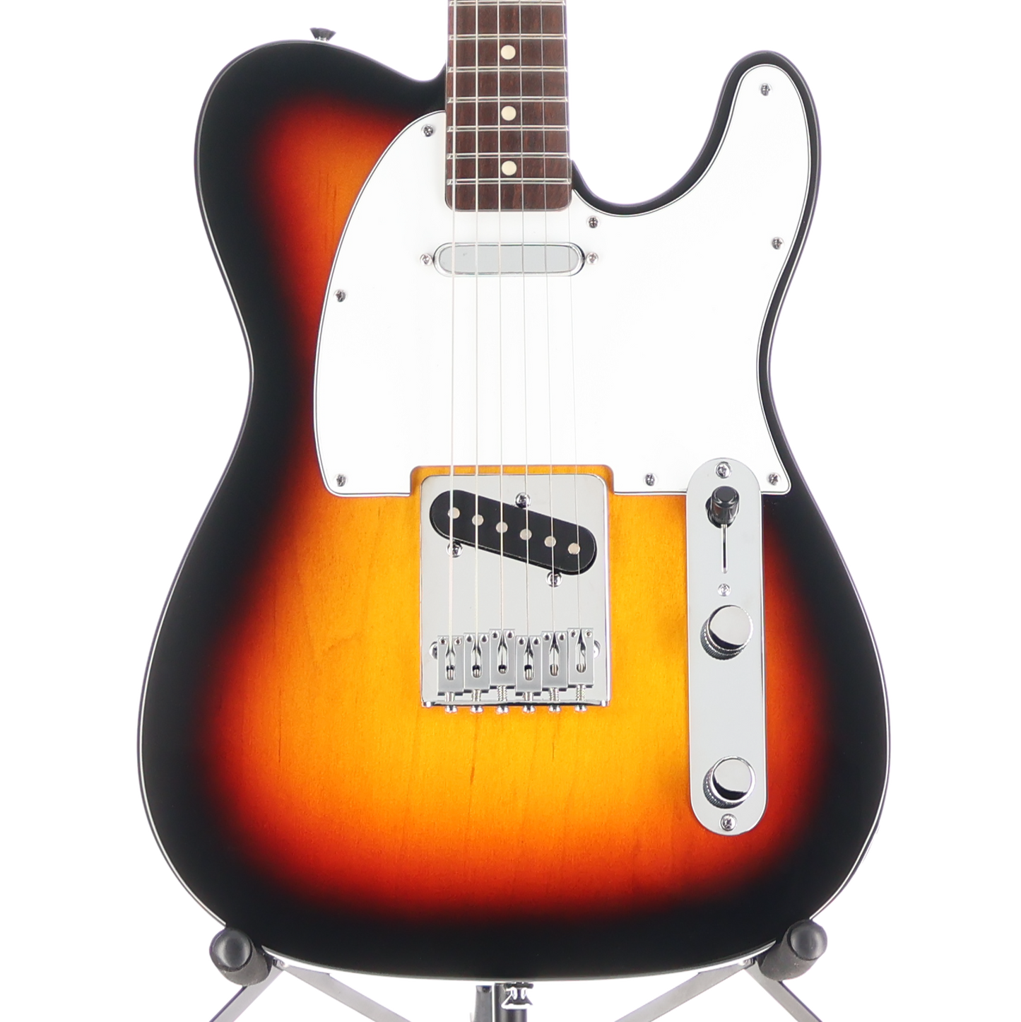 Fender Standard Telecaster, Laurel Fingerboard, White Pickguard, 3-Color Sunburst (SR) (02020)