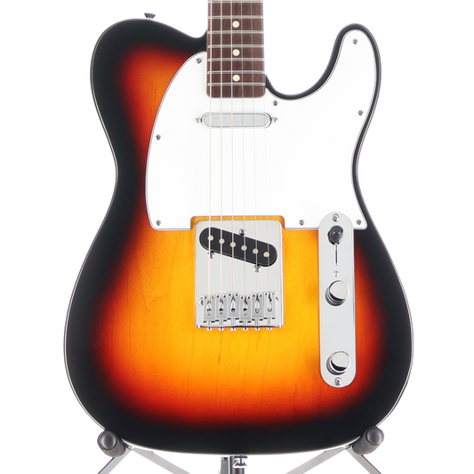 Fender Standard Telecaster, Laurel Fingerboard, White Pickguard, 3-Color Sunburst (SR) (02020)