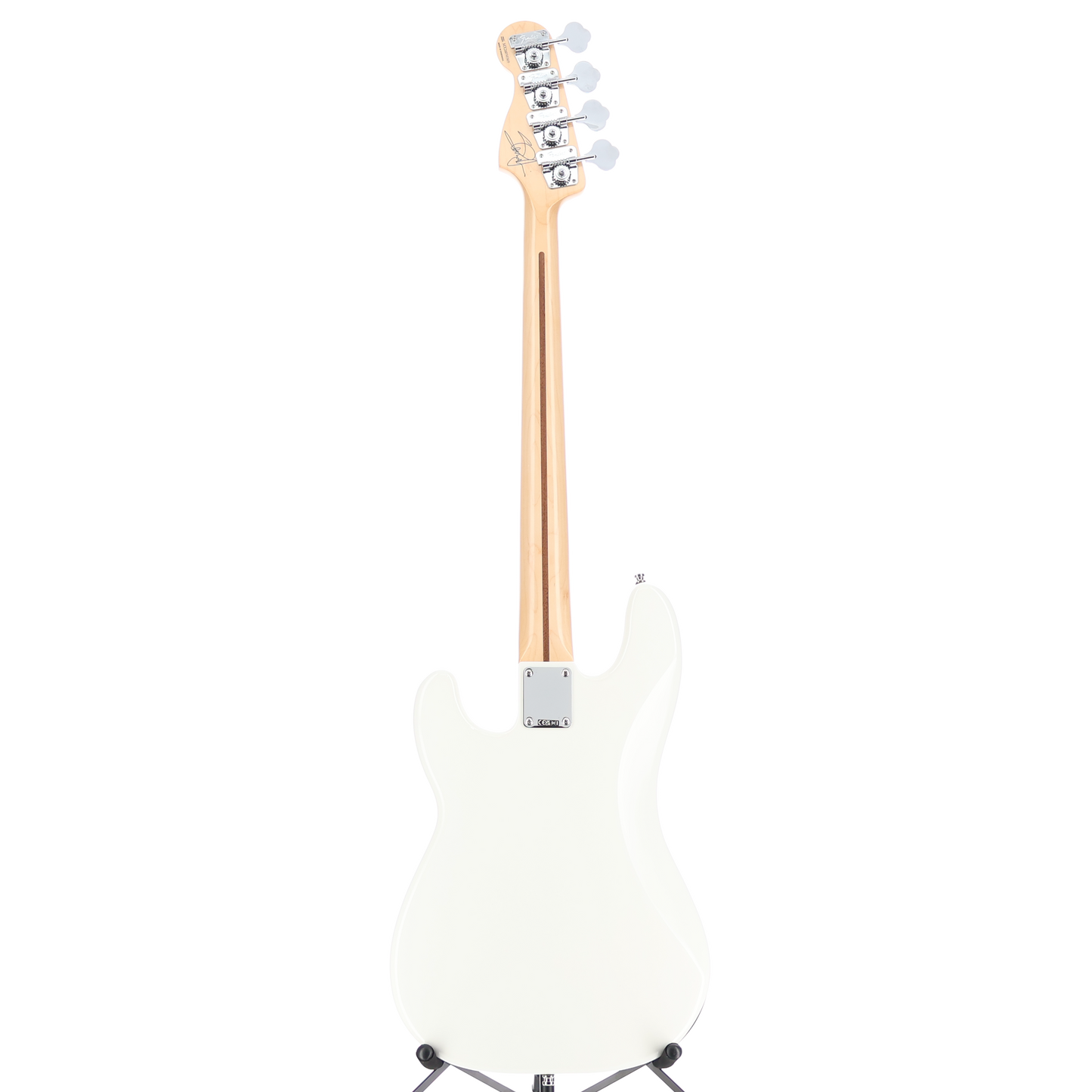 Fender Steve Harris Precision Bass, Maple Fingerboard, Olympic White (BB5) (50369)
