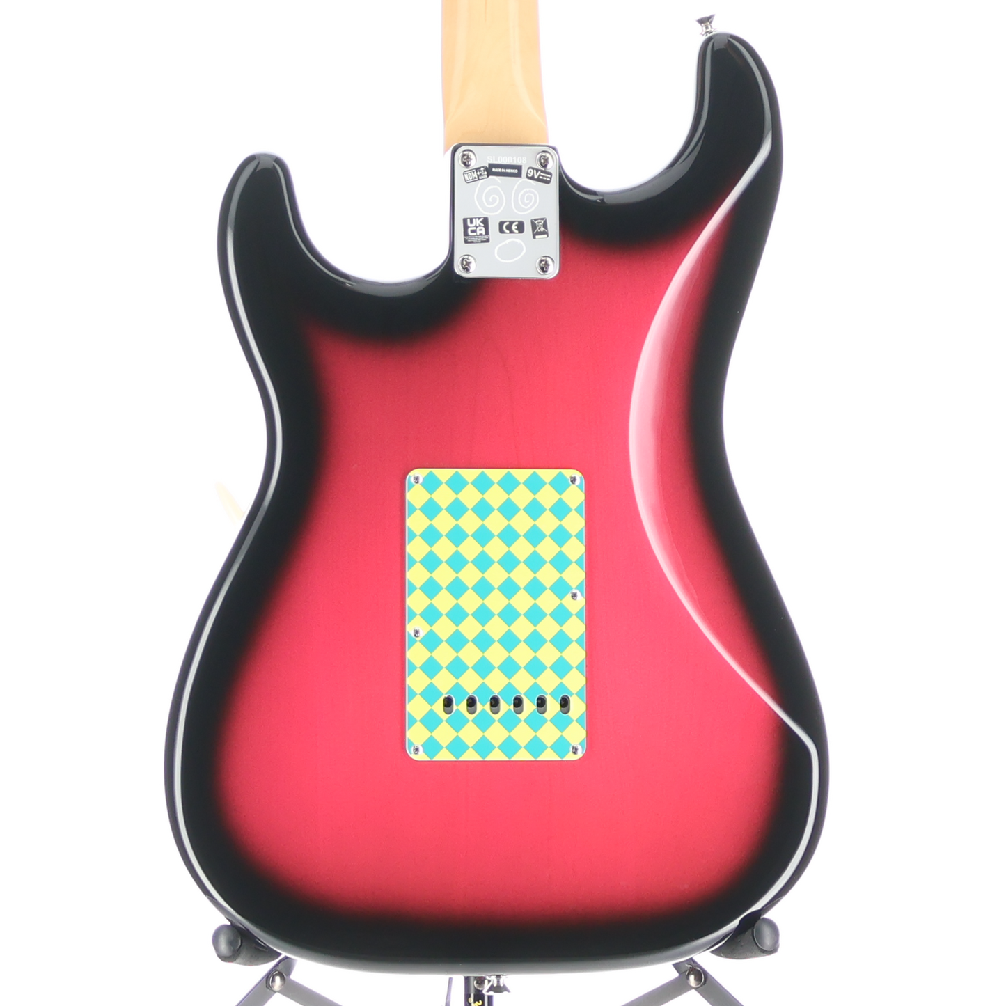 Fender Steve Lacy People Pleaser Stratocaster, Maple Fingerboard, Chaos Burst (H8) (00108)