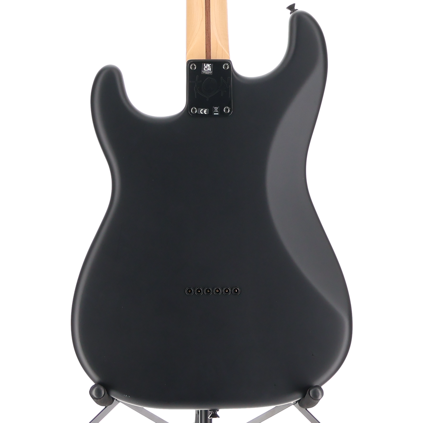 Fender TTS* Limited Edition Tom Delonge Stratocaster, Blackout, Pro Setup (RC2) (24643)