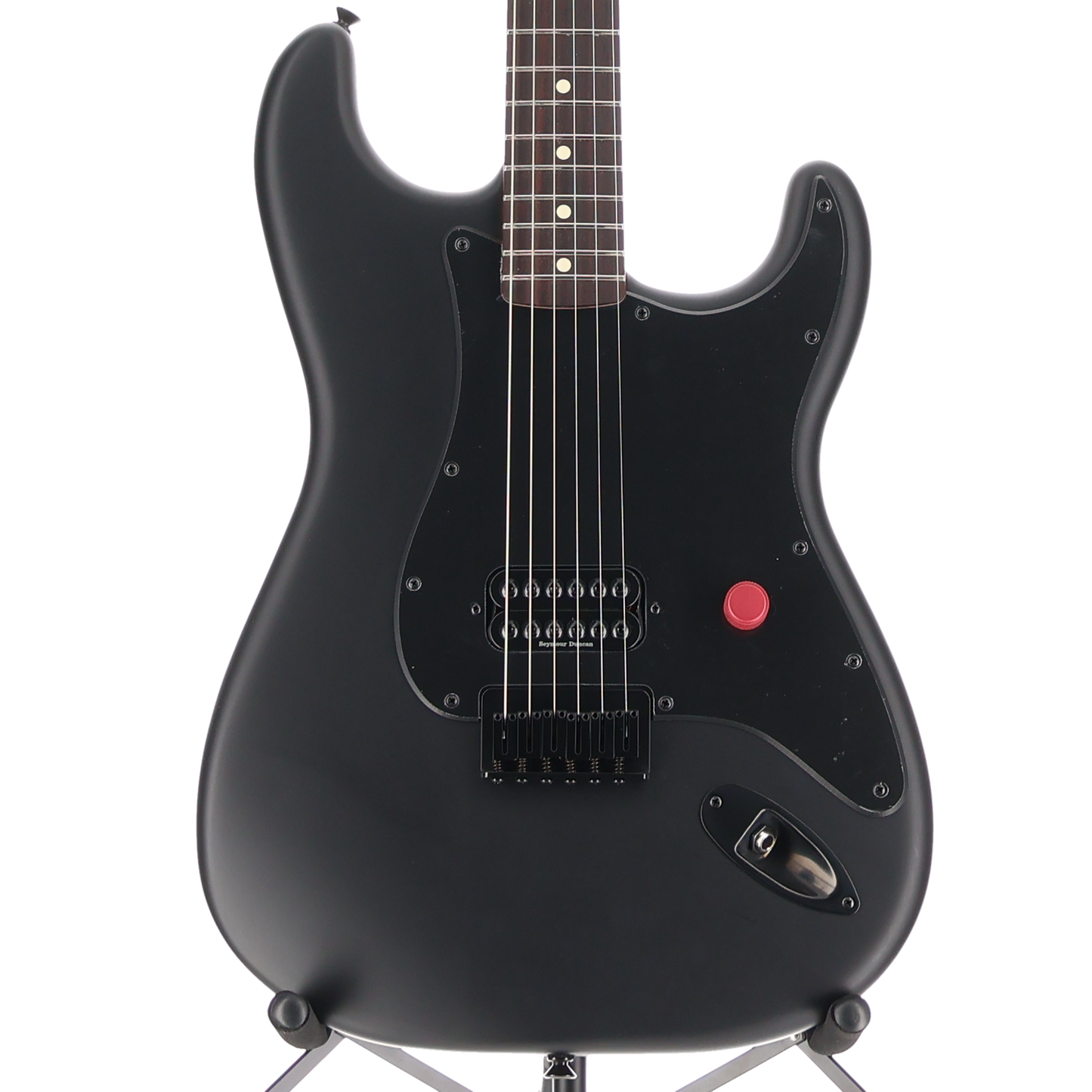 Fender TTS* Limited Edition Tom Delonge Stratocaster, Blackout, Pro Setup (RC2) (24643)