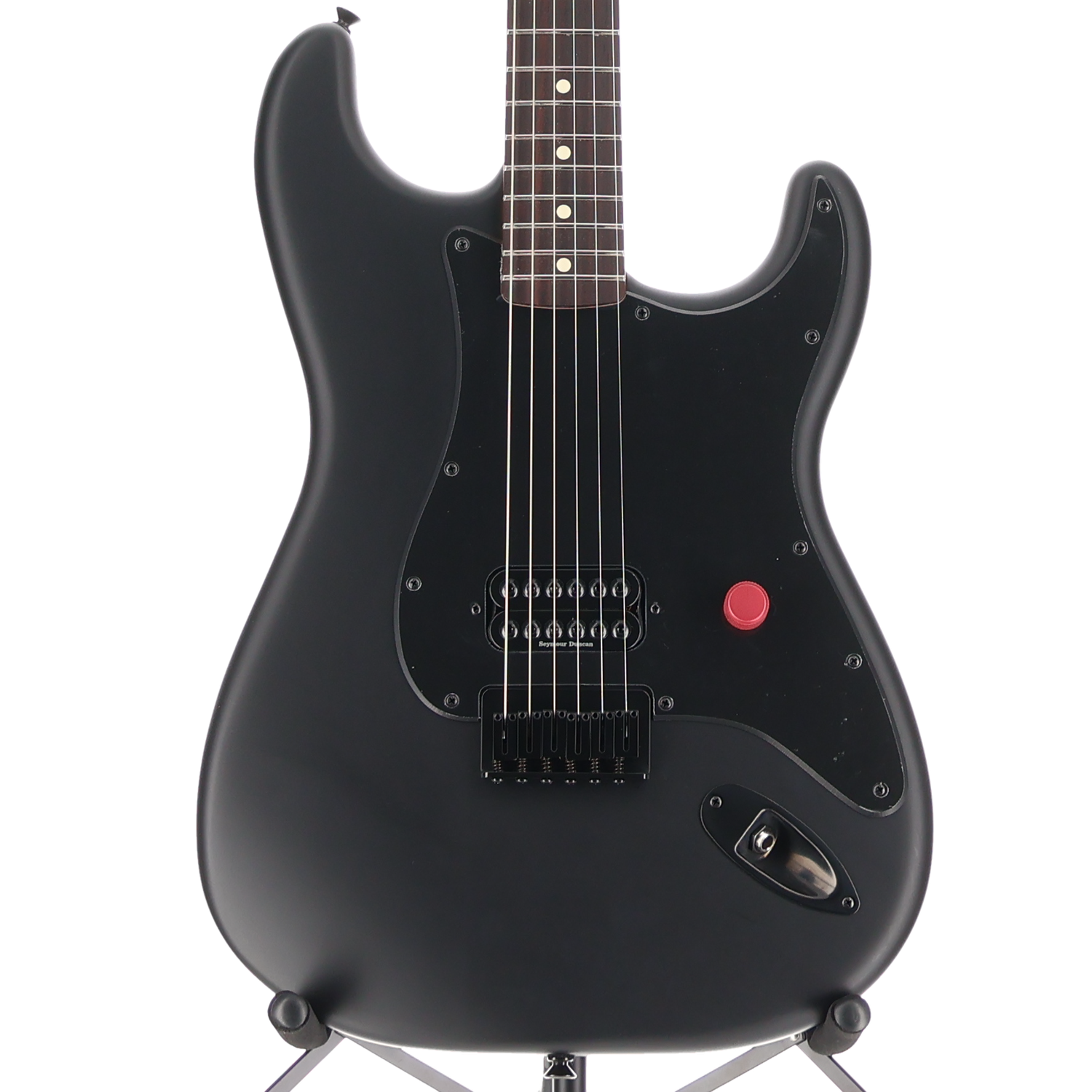 Fender TTS* Limited Edition Tom Delonge Stratocaster, Blackout, Pro Setup (RC2) (24643)