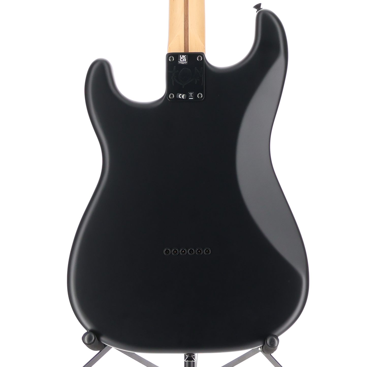 Fender TTS* Limited Edition Tom Delonge Stratocaster, Rosewood Fingerboard, Blackout (RC4) (12674)