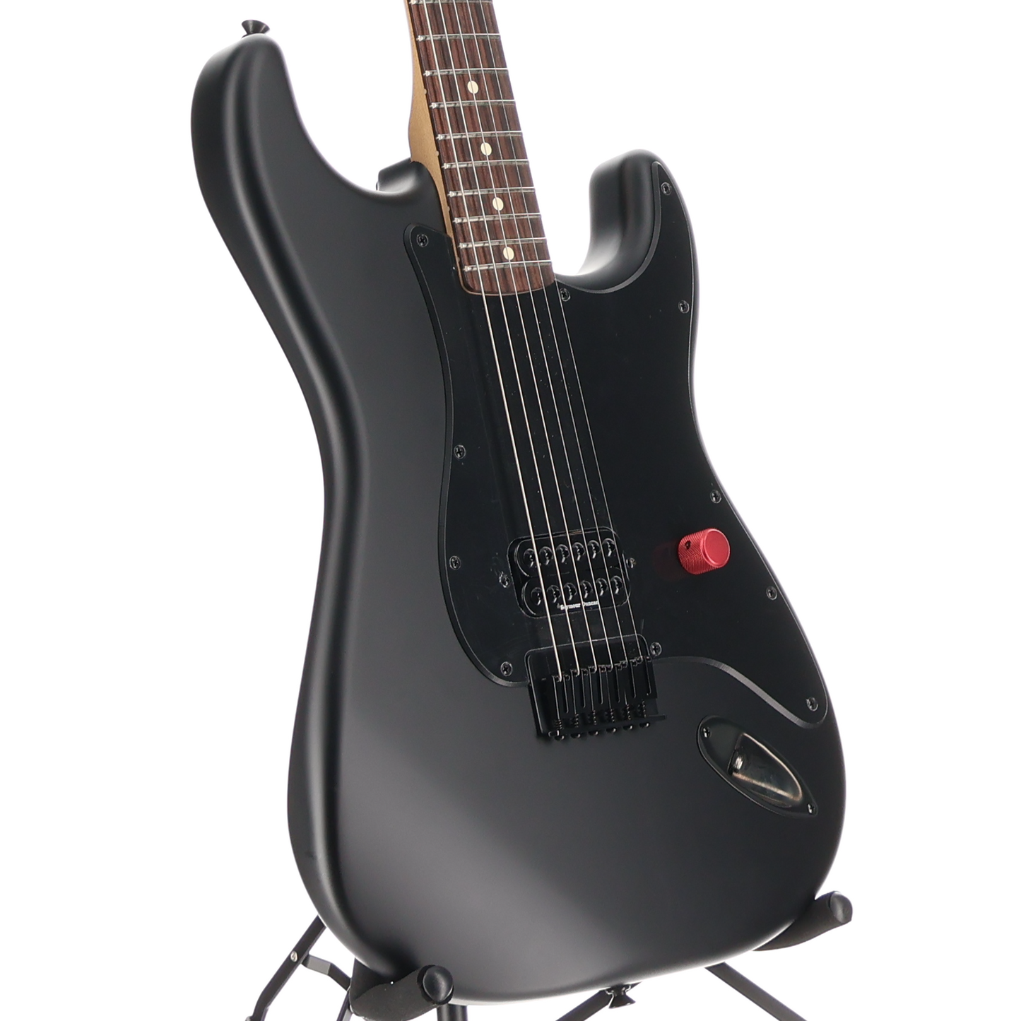 Fender TTS* Limited Edition Tom Delonge Stratocaster, Rosewood Fingerboard, Blackout (RC4) (12674)