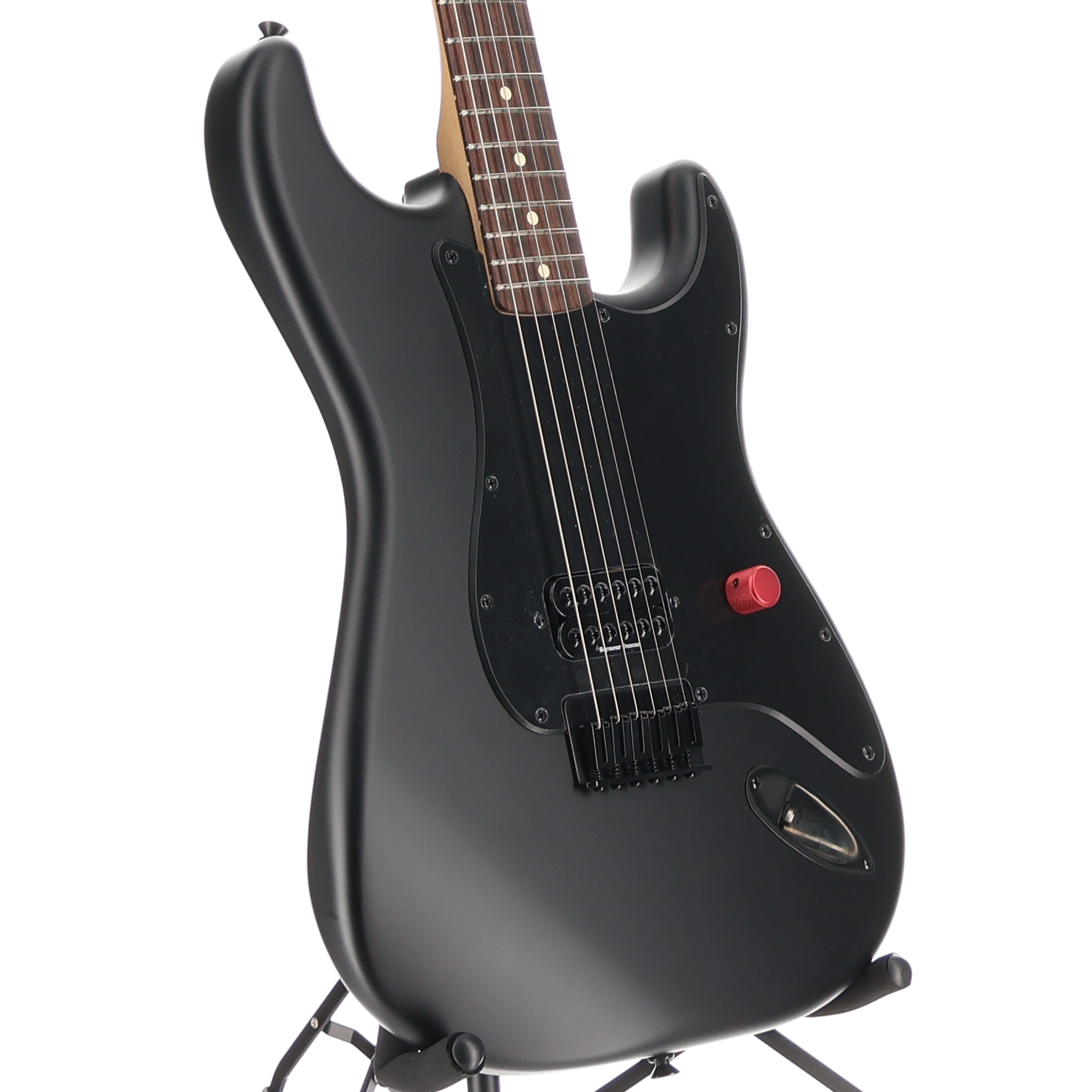 Fender TTS* Limited Edition Tom Delonge Stratocaster, Rosewood Fingerboard, Blackout (RC4) (12674)