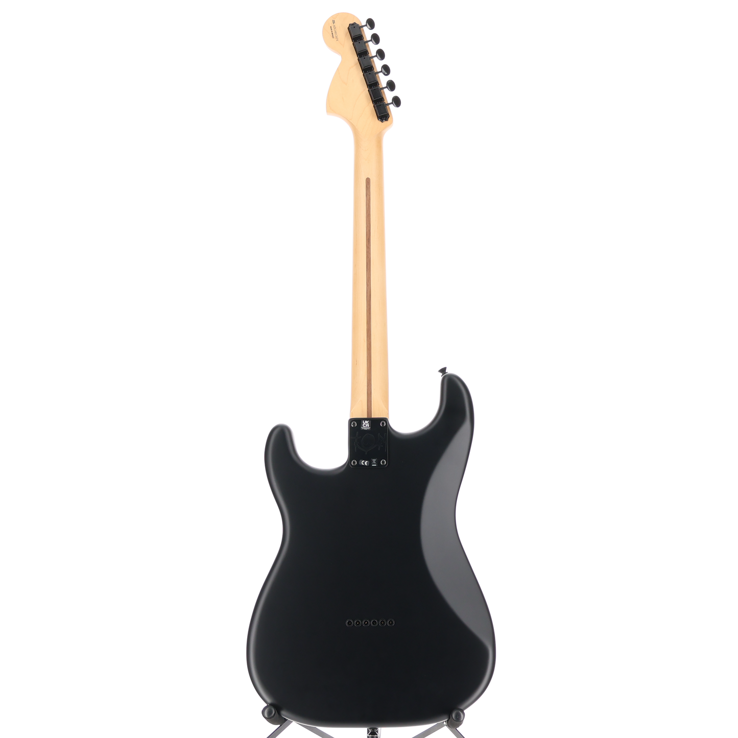 Fender TTS* Limited Edition Tom Delonge Stratocaster, Rosewood Fingerboard, Blackout (RC4) (12674)