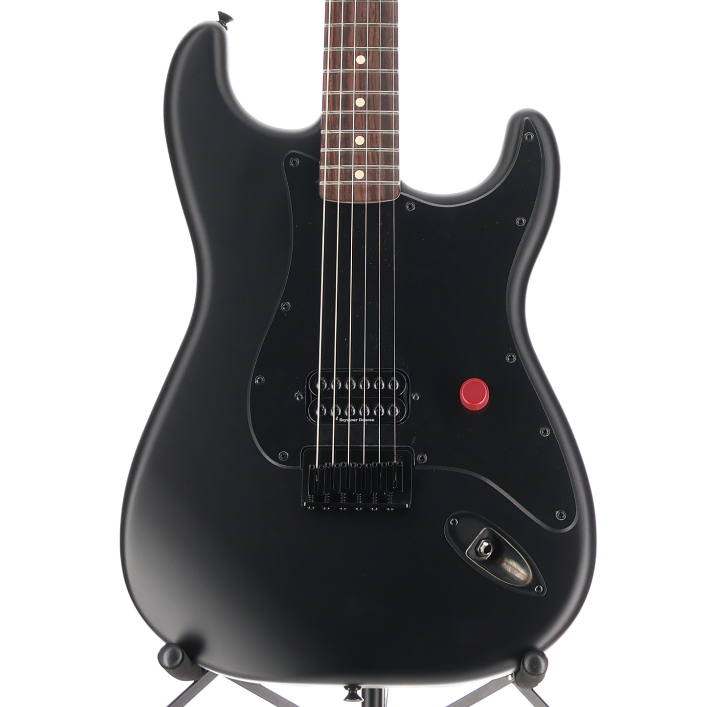 Fender TTS* Limited Edition Tom Delonge Stratocaster, Rosewood Fingerboard, Blackout (RC4) (12674)