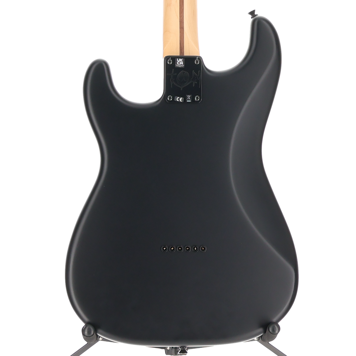 Fender To The Stars Tom Delonge Stratocaster, Black Satin (H6) (24644)