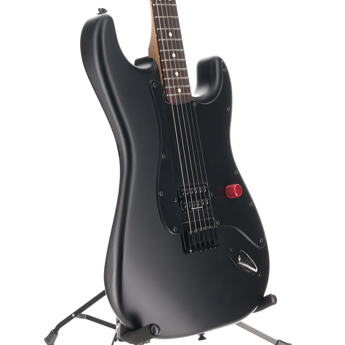 Fender To The Stars Tom Delonge Stratocaster, Black Satin (H6) (24644)