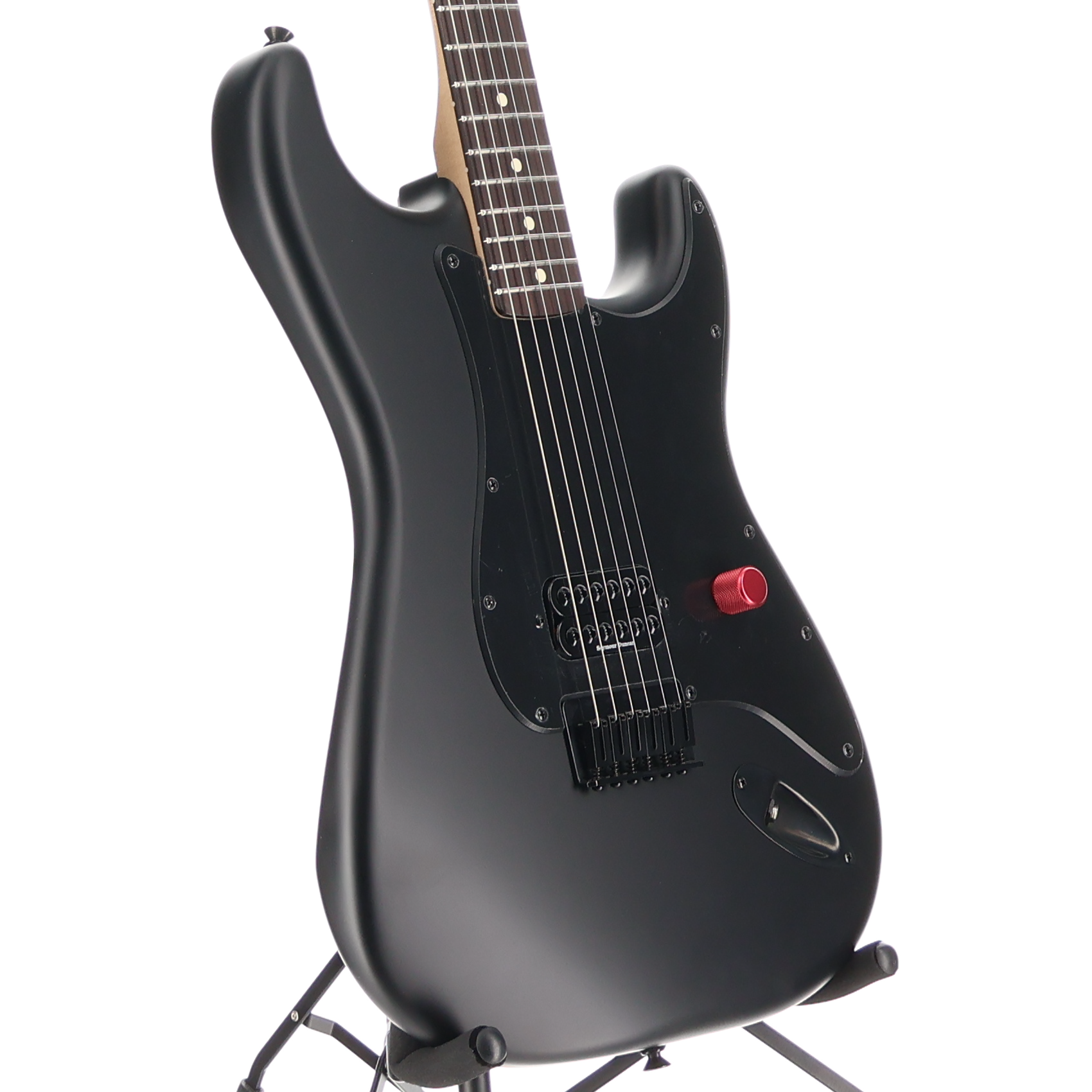 Fender To The Stars Tom Delonge Stratocaster, Black Satin, Plays Great (D8)(24527) (24527)