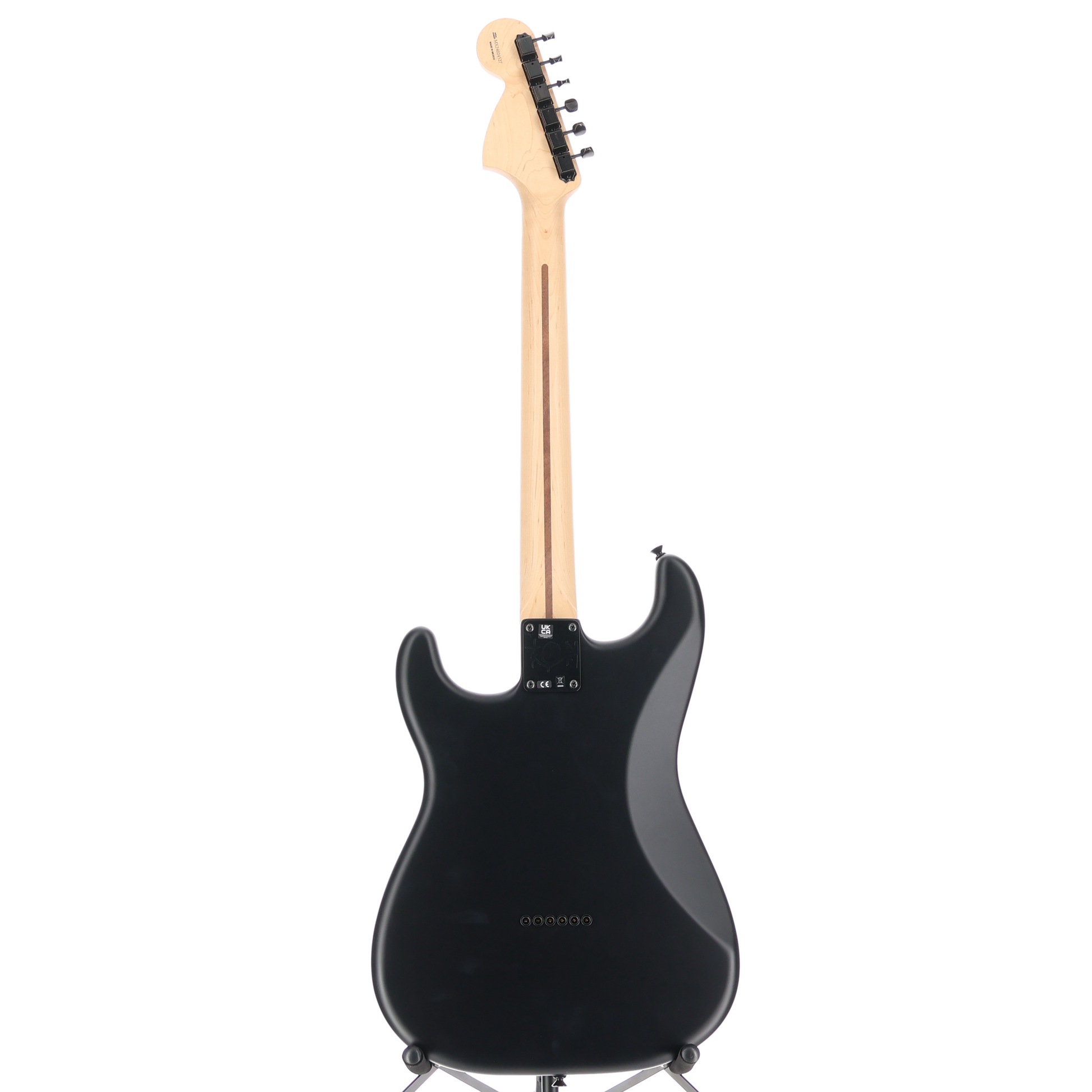 Fender To The Stars Tom Delonge Stratocaster, Black Satin, Plays Great (D8)(24527) (24527)