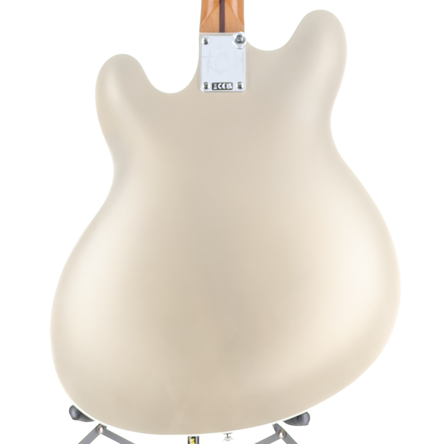 Fender Tom DeLonge Starcaster, Rosewood Fingerboard, Chrome Hardware, Satin Shoreline Gold (RP) (60544)