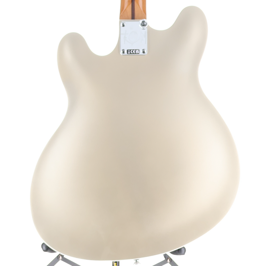 Fender Tom DeLonge Starcaster, Rosewood Fingerboard, Chrome Hardware, Satin Shoreline Gold (RP) (60544)