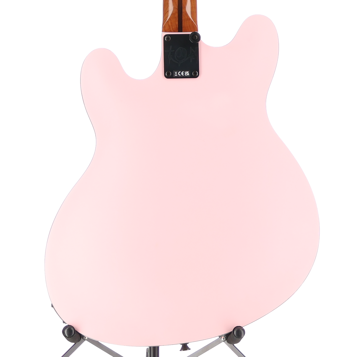 Fender Tom DeLonge Starcaster, Rosewood Fingerboard, Satin Shell Pink, Professional Setup (E10) (00076)