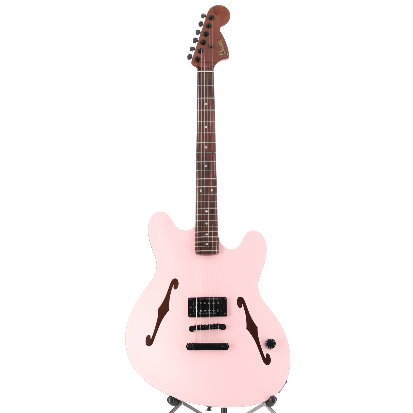 Fender Tom DeLonge Starcaster, Rosewood Fingerboard, Satin Shell Pink, Professional Setup (E10) (00076)