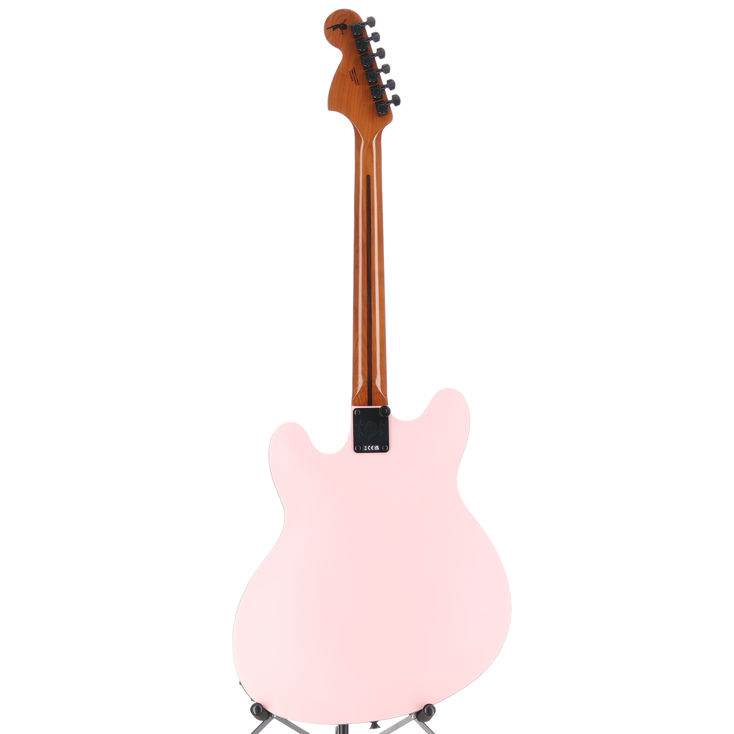 Fender Tom DeLonge Starcaster, Rosewood Fingerboard, Satin Shell Pink, Professional Setup (E10) (00076)