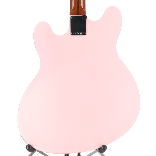 Fender Tom DeLonge Starcaster, Satin Shell Pink, Professional Setup (SR) (01486)