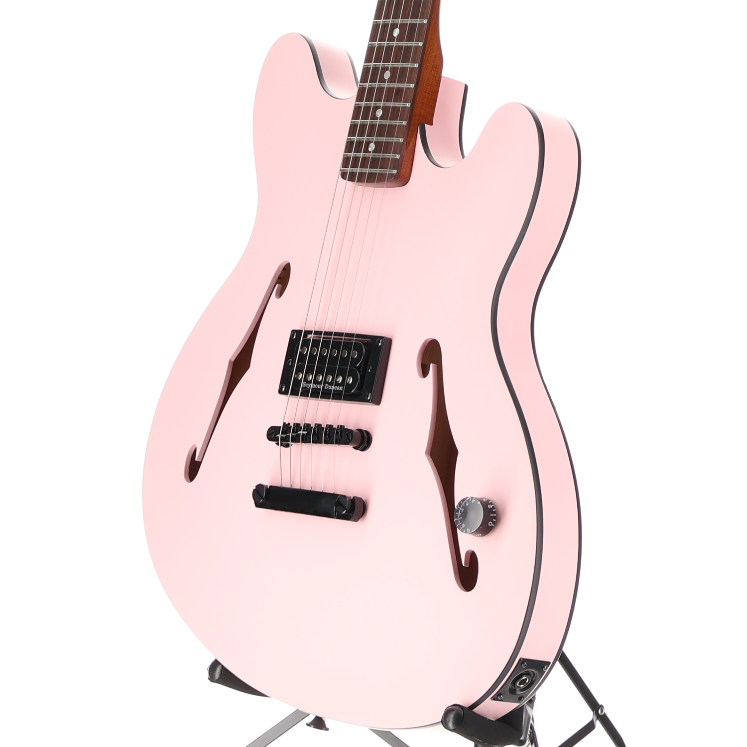 Fender Tom DeLonge Starcaster, Satin Shell Pink, Professional Setup (SR) (01486)