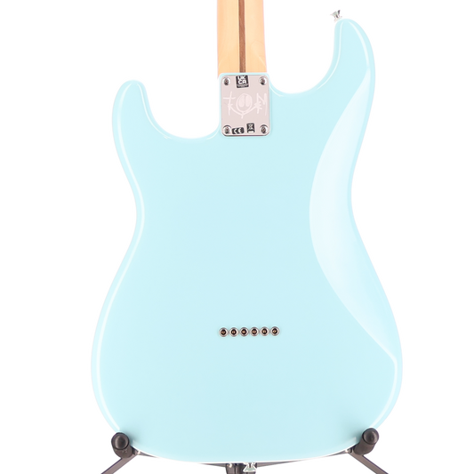 Fender Tom DeLonge Stratocaster, Rosewood Fingerboard, Daphne Blue (P) (43263)
