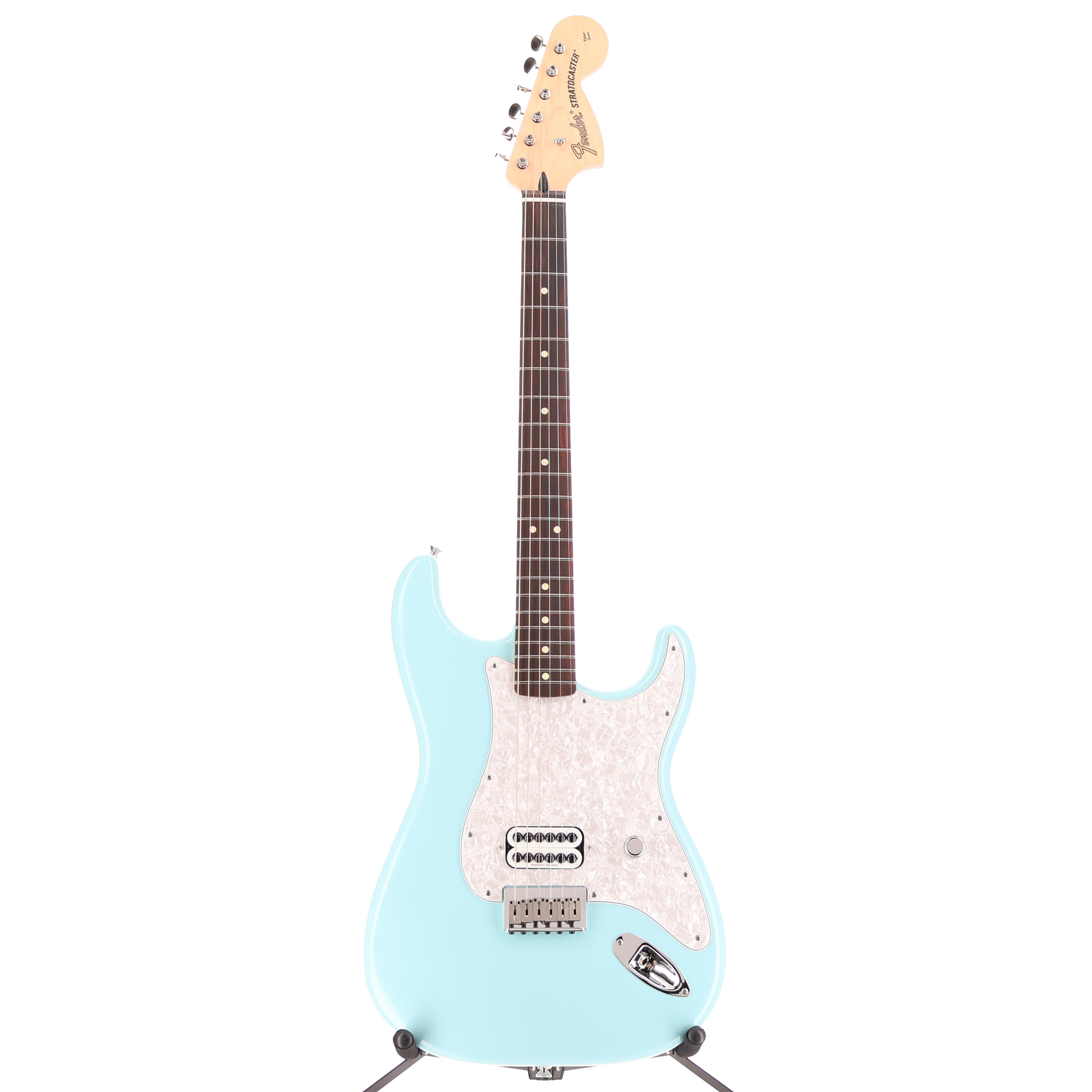 Fender Tom DeLonge Stratocaster, Rosewood Fingerboard, Daphne Blue (P) (43263)