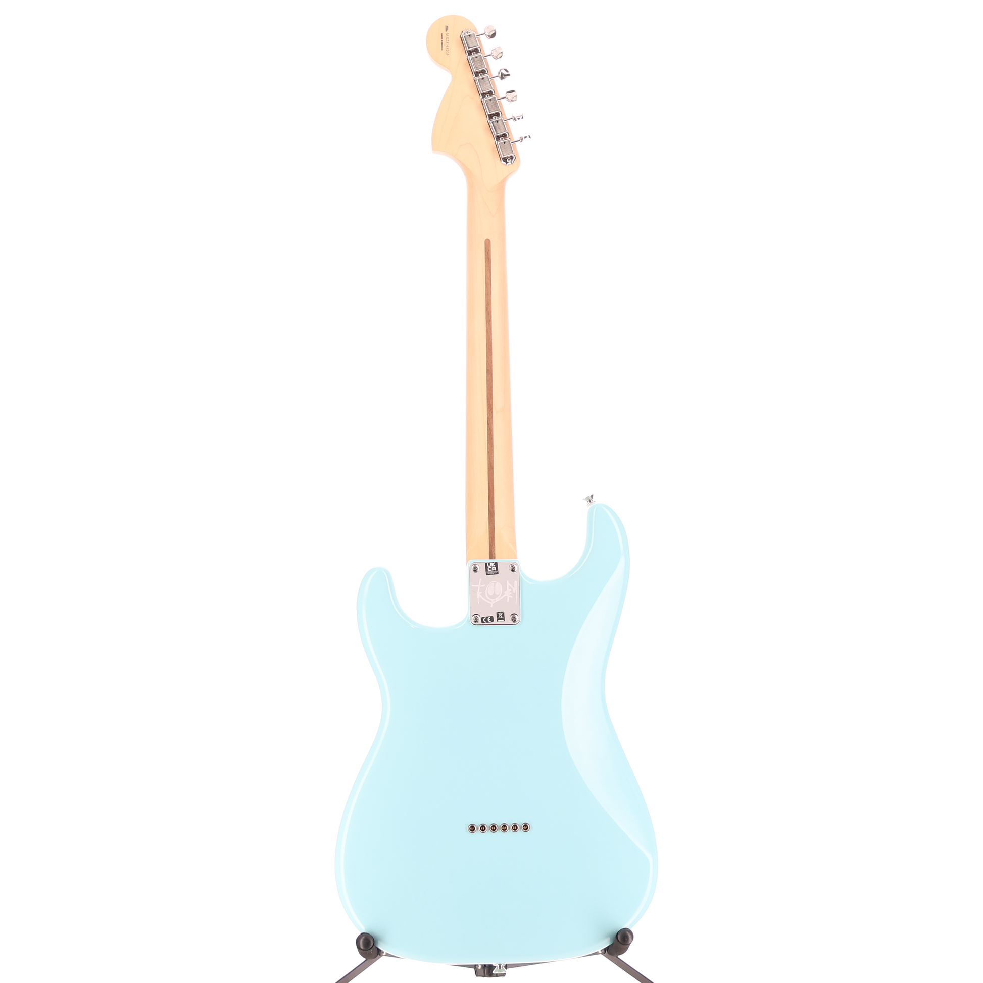 Fender Tom DeLonge Stratocaster, Rosewood Fingerboard, Daphne Blue (P) (43263)