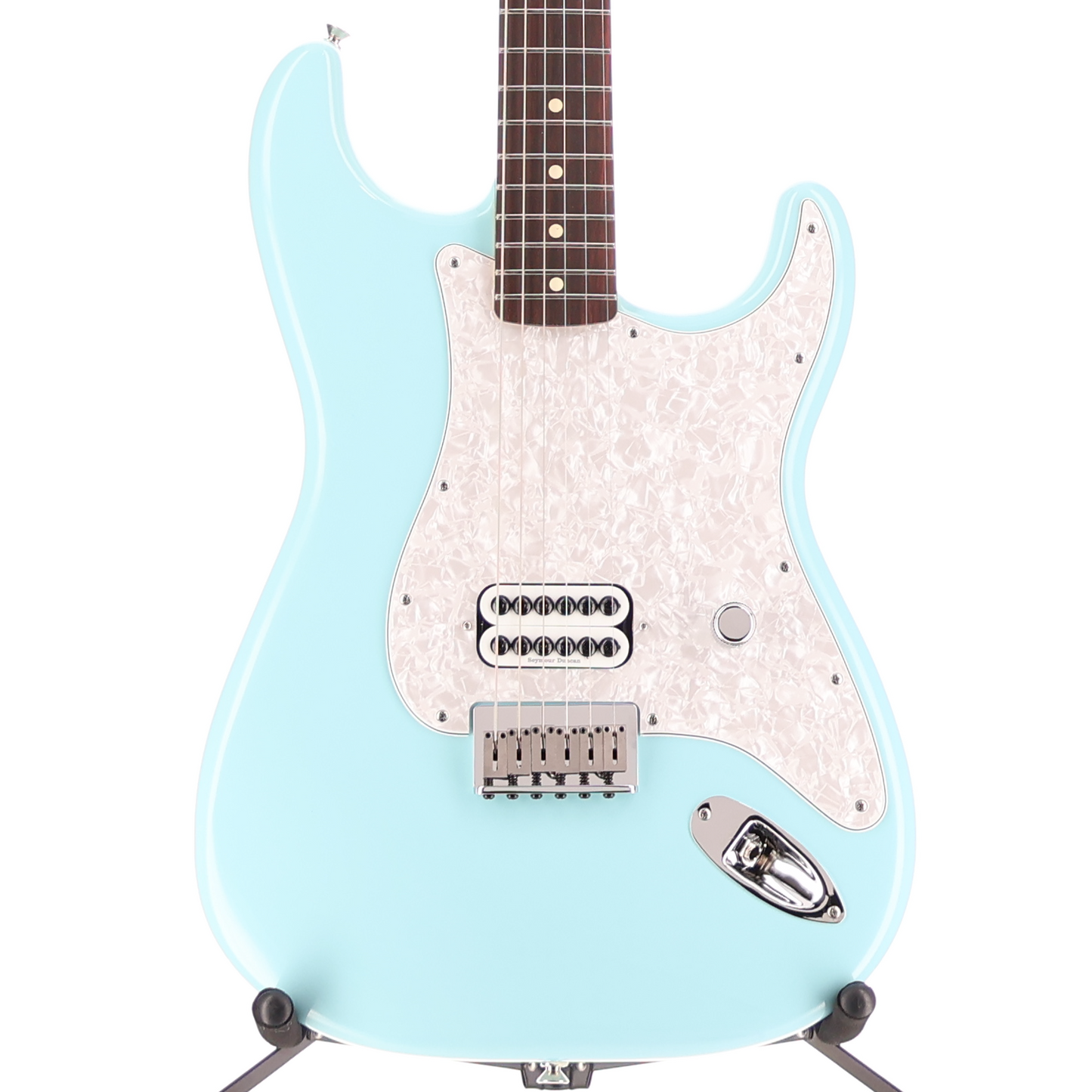 Fender Tom DeLonge Stratocaster, Rosewood Fingerboard, Daphne Blue (P) (43263)