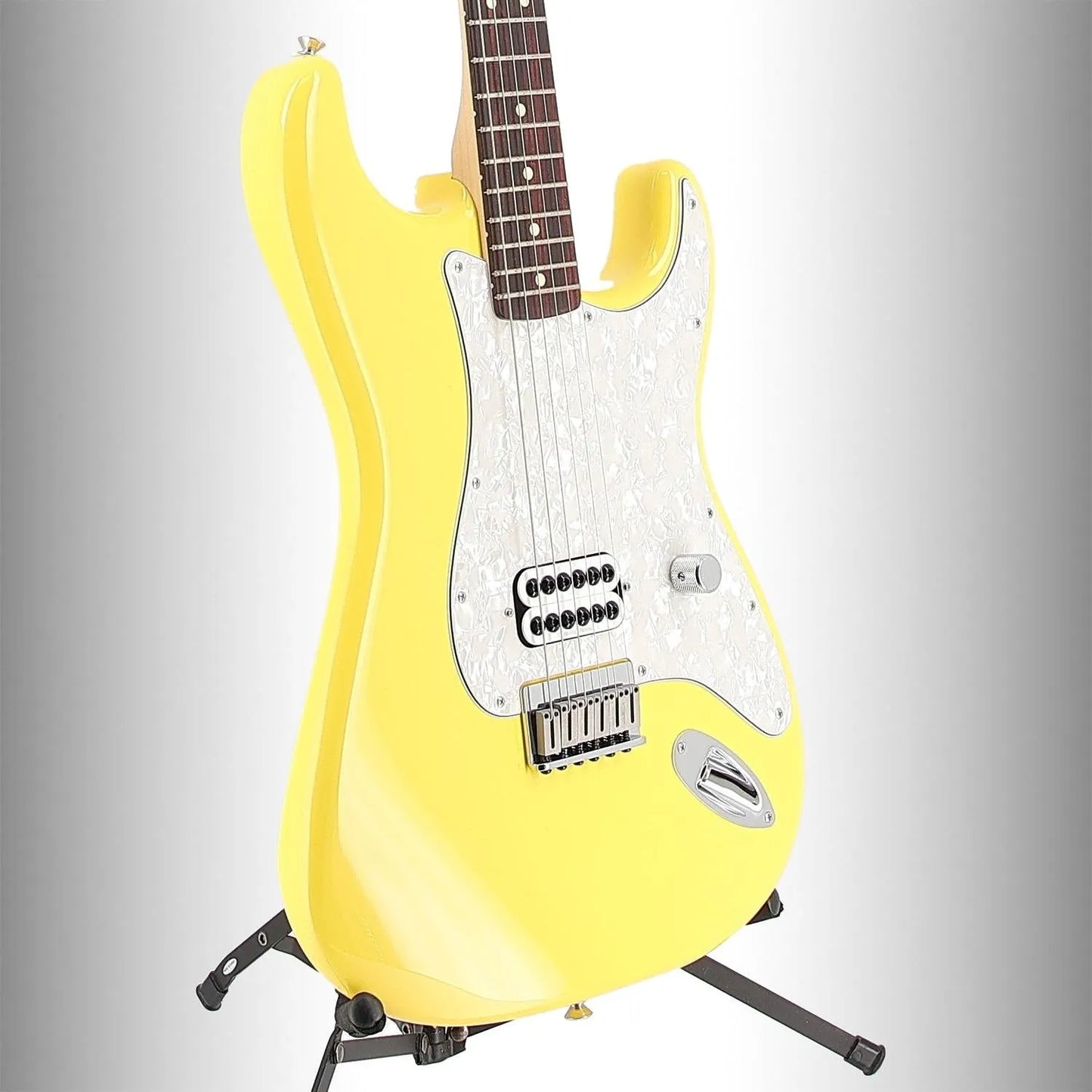 Fender Tom DeLonge Stratocaster, Rosewood Fingerboard, Graffiti Yellow (ED2) (45092)
