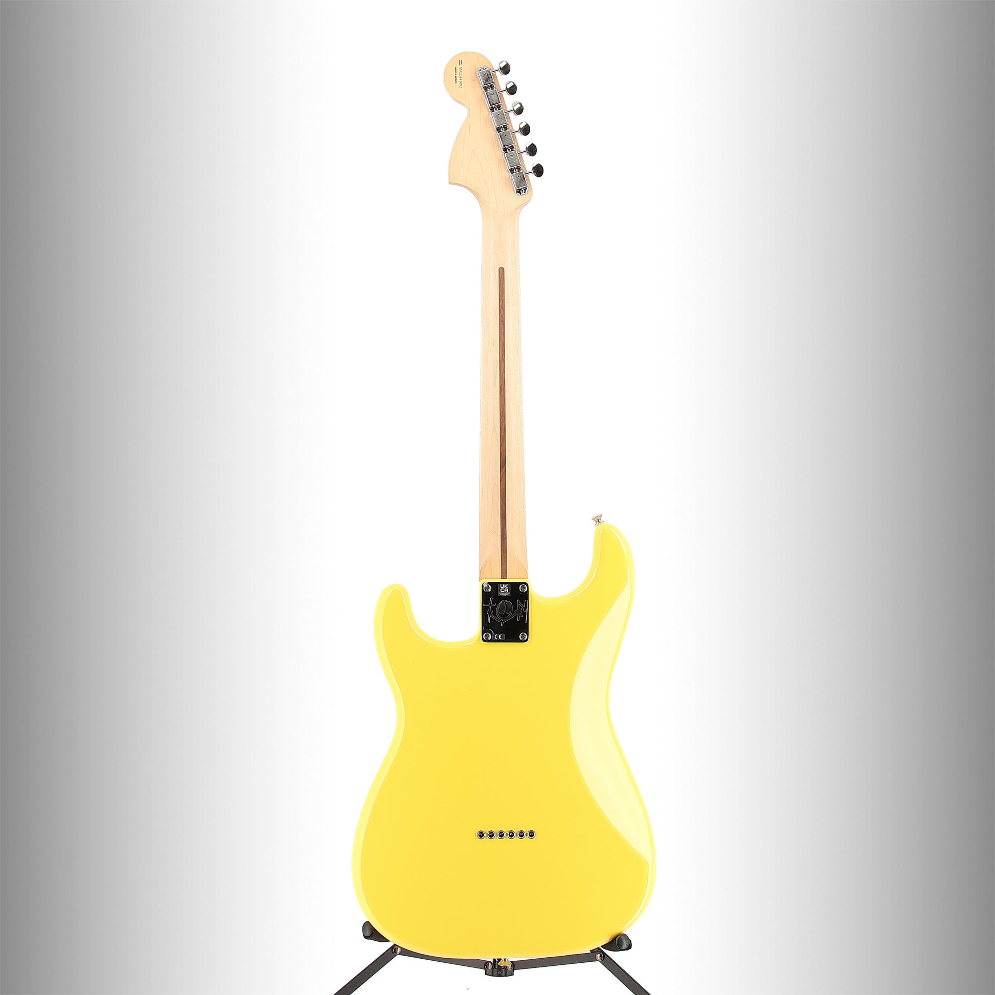 Fender Tom DeLonge Stratocaster, Rosewood Fingerboard, Graffiti Yellow (ED2) (45092)