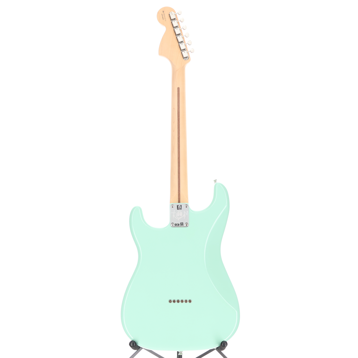 Fender Tom DeLonge Stratocaster, Rosewood Fingerboard, Surf Green (E2) (54714)