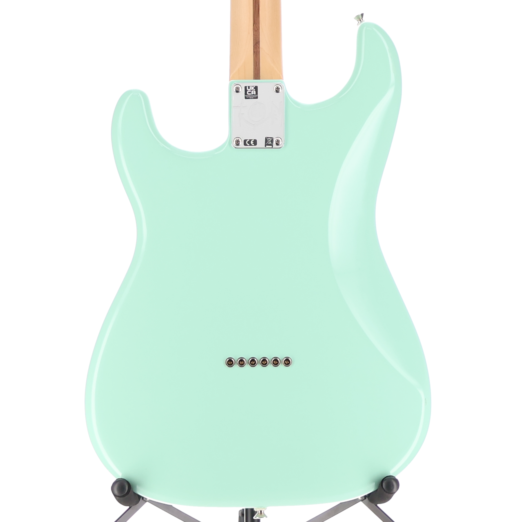 Fender Tom DeLonge Stratocaster, Rosewood Fingerboard, Surf Green (V12)(05356) (05356)