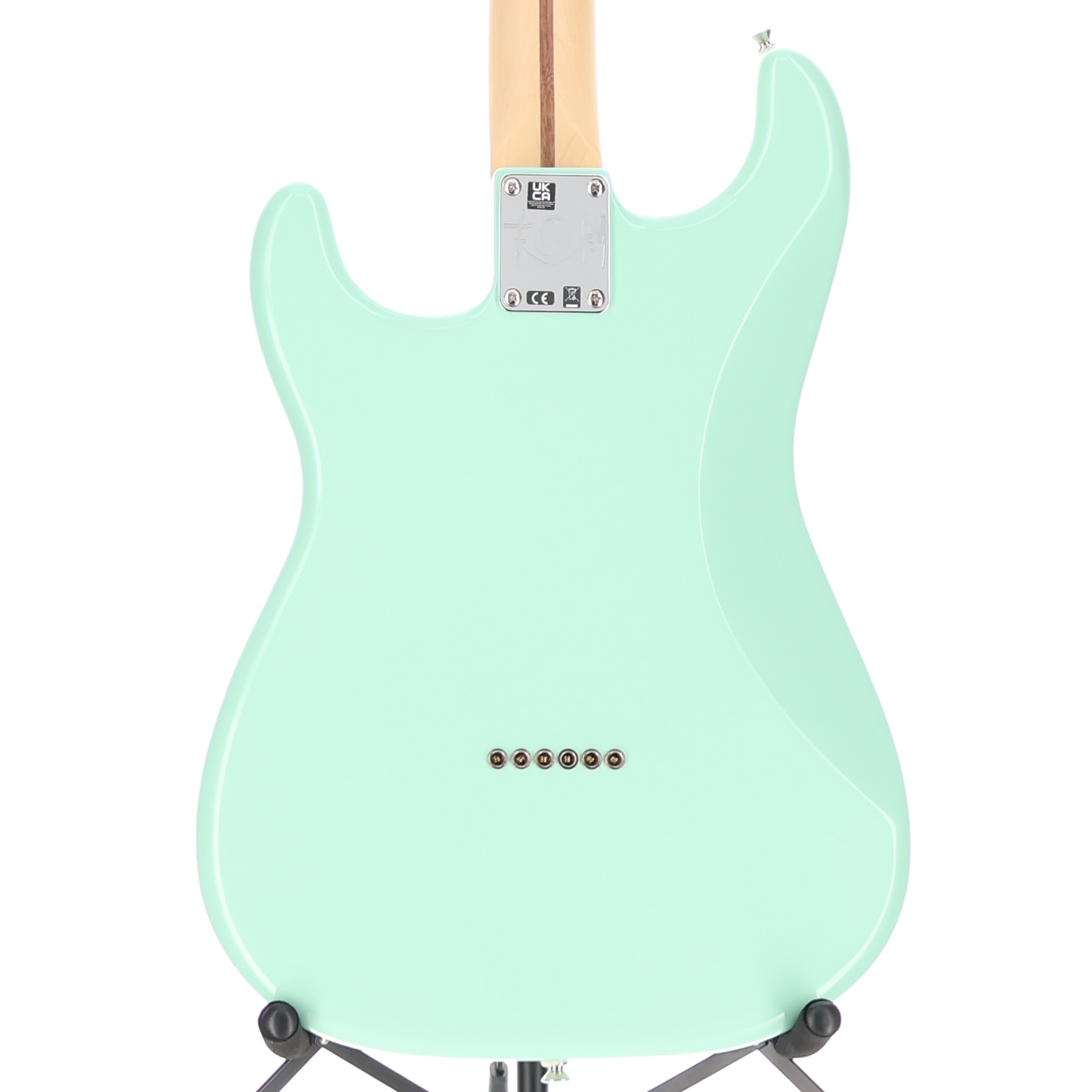 Fender Tom DeLonge Stratocaster, Surf Green, Professional Setup (K13) (05342)