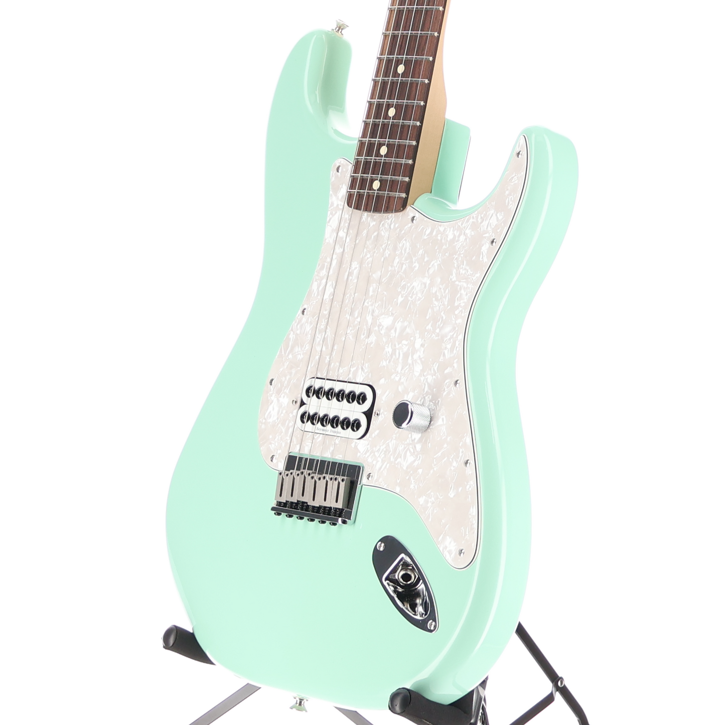 Fender Tom DeLonge Stratocaster, Surf Green, Professional Setup (K13) (05342)