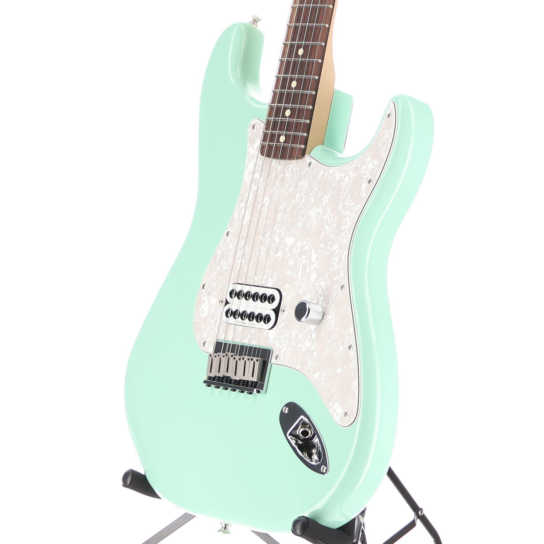 Fender Tom DeLonge Stratocaster, Surf Green, Professional Setup (K13) (05342)