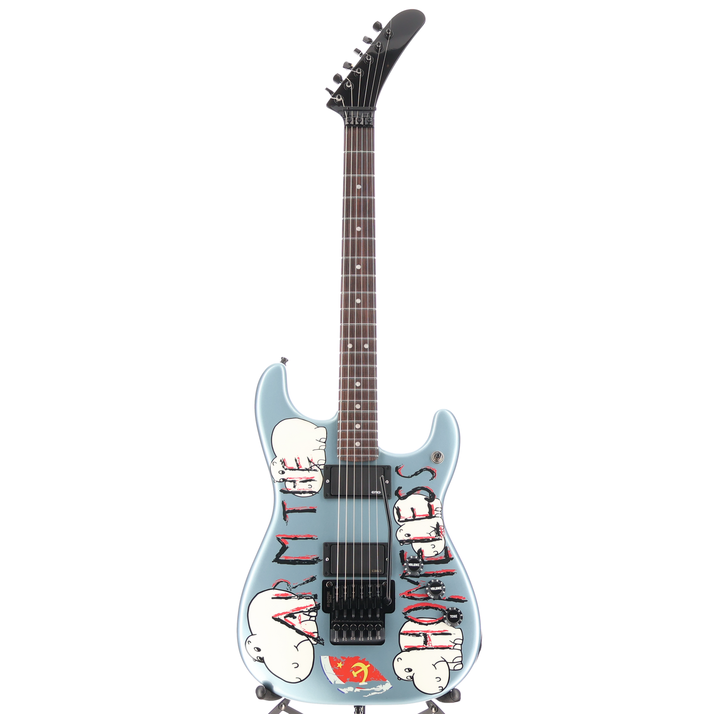 Fender Tom Morello "Arm The Homeless", Rosewood Fingerboard, Blue Ice Metallic (BB12) (01269)