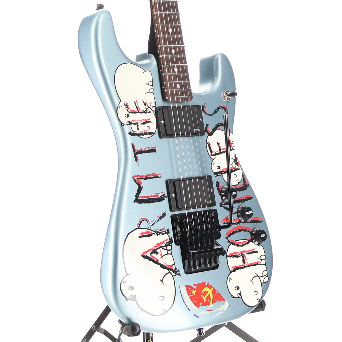 Fender Tom Morello "Arm The Homeless", Rosewood Fingerboard, Blue Ice Metallic (BB9) (01349)