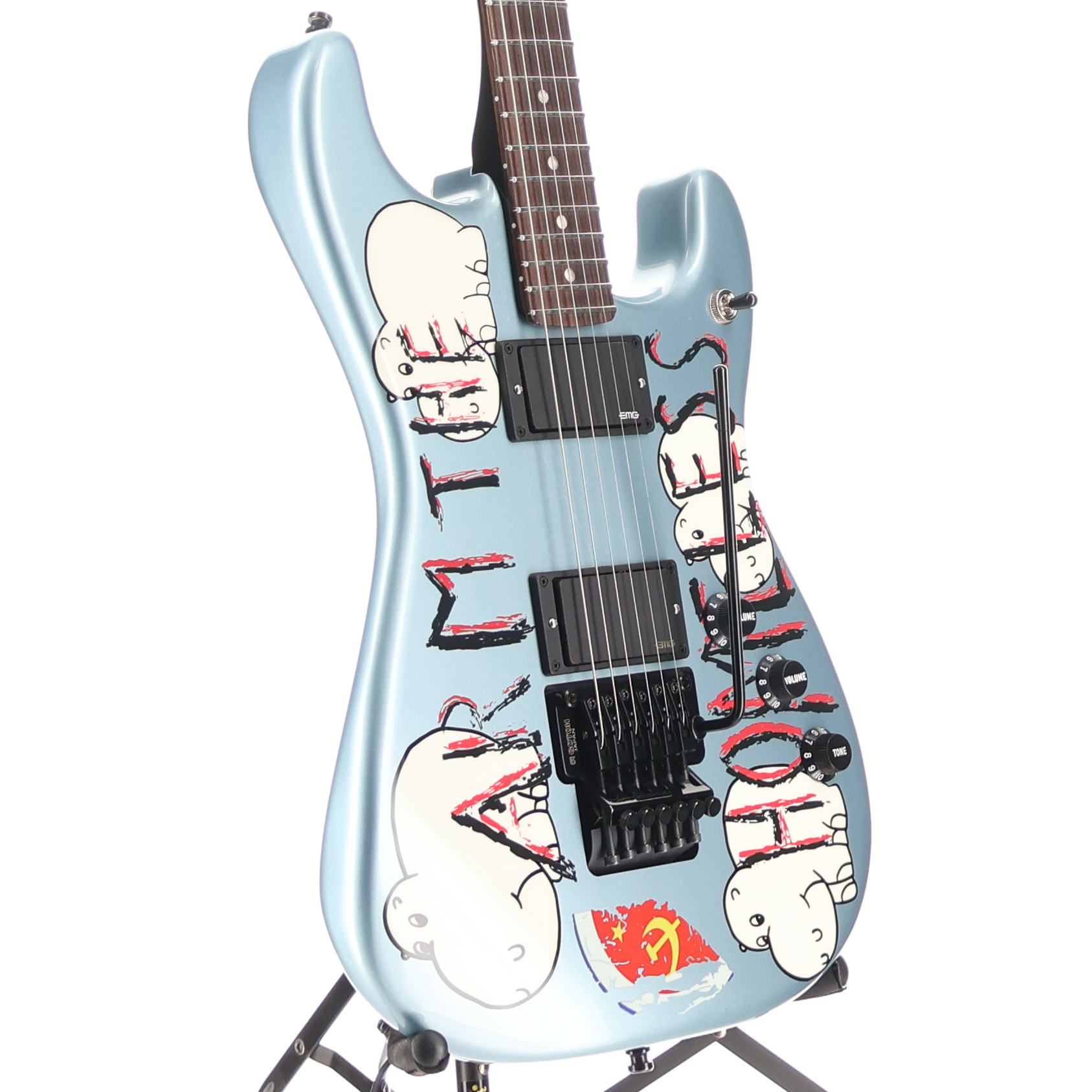 Fender Tom Morello "Arm The Homeless", Rosewood Fingerboard, Blue Ice Metallic (BB9) (01349)