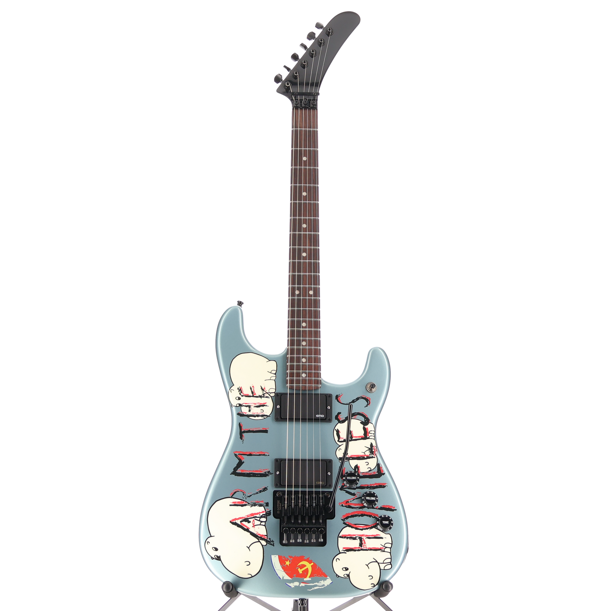 Fender Tom Morello "Arm The Homeless", Rosewood Fingerboard, Blue Ice Metallic (F8) (00098)