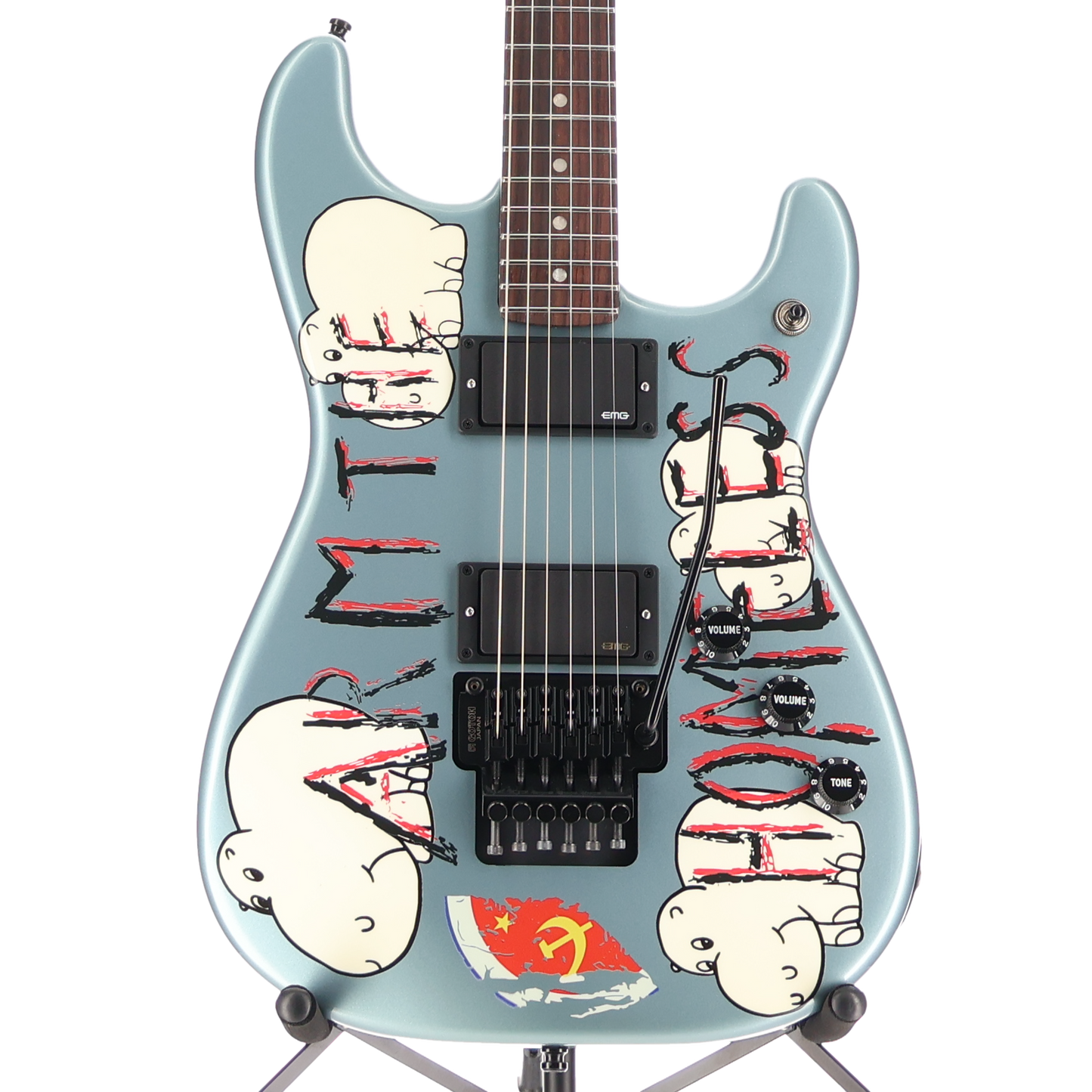 Fender Tom Morello "Arm The Homeless", Rosewood Fingerboard, Blue Ice Metallic (F8) (00098)