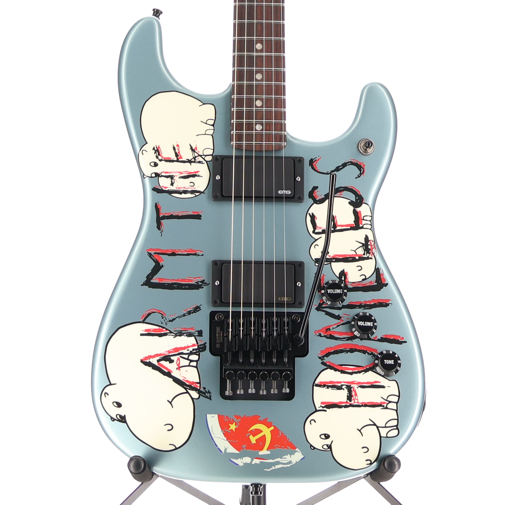 Fender Tom Morello "Arm The Homeless", Rosewood Fingerboard, Blue Ice Metallic (F8) (00098)