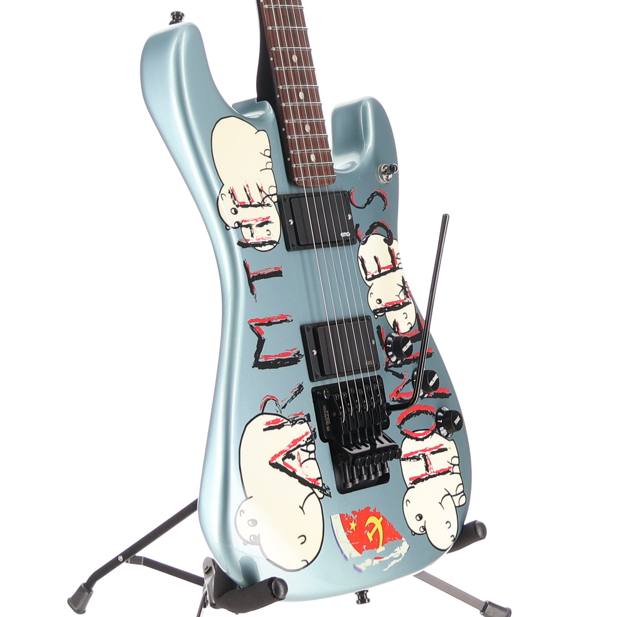 Fender Tom Morello "Arm The Homeless", Rosewood Fingerboard, Blue Ice Metallic (Z12) (00753)