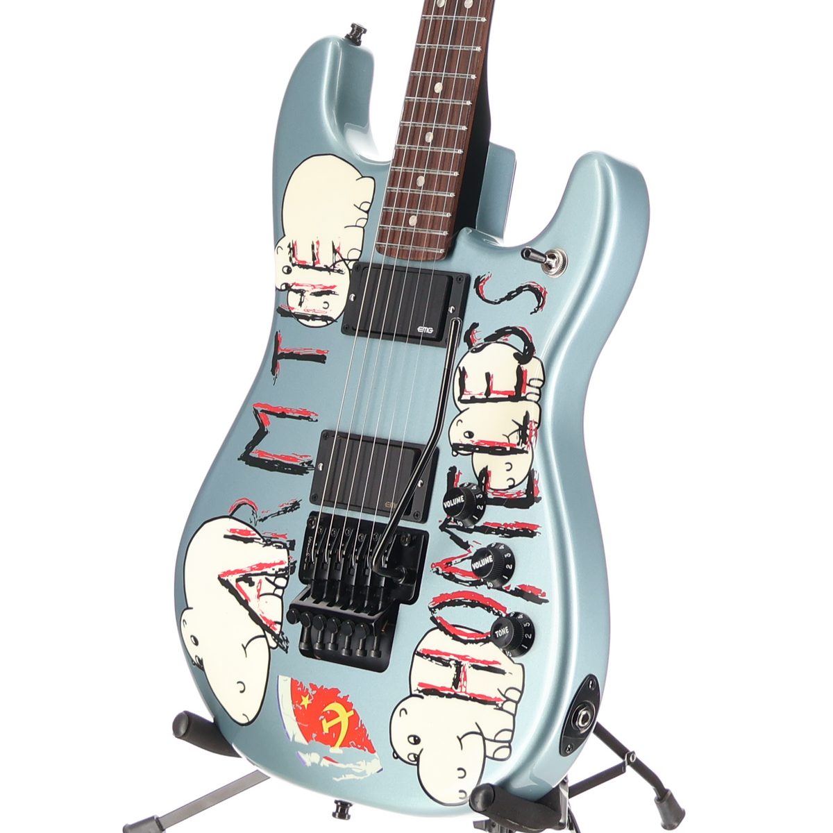 Fender Tom Morello "Arm The Homeless", Rosewood Fingerboard, Blue Ice Metallic (Z12) (00753)