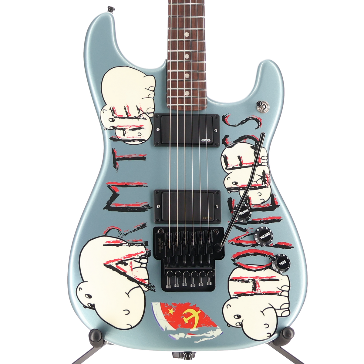 Fender Tom Morello "Arm The Homeless", Rosewood Fingerboard, Blue Ice Metallic (Z12) (00753)