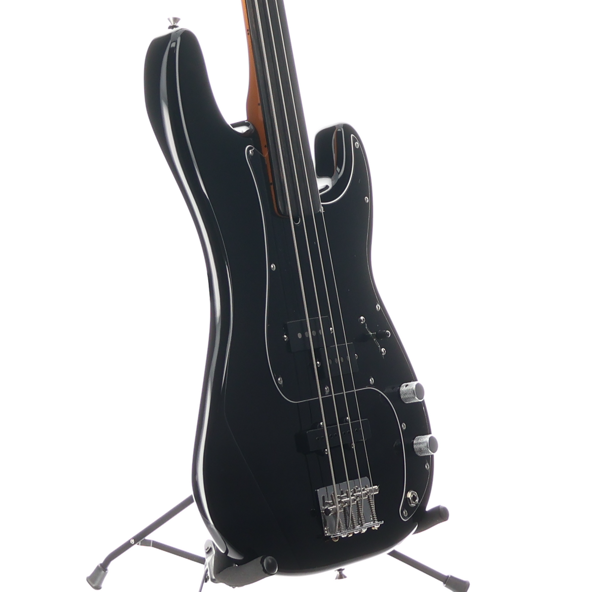Fender Tony Franklin Fretless Precision Bass, Ebony Fingerboard, Black (H8) (91638)