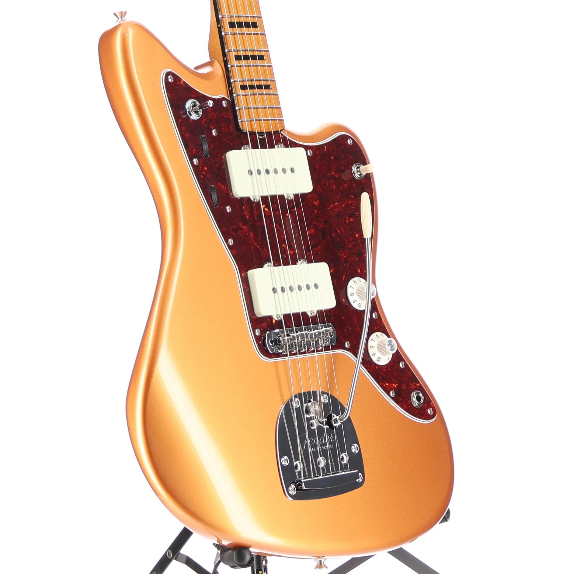 Fender Troy Van Leeuwen Jazzmaster, Bound Maple Fingerboard, Copper Age (RC3) (05291)