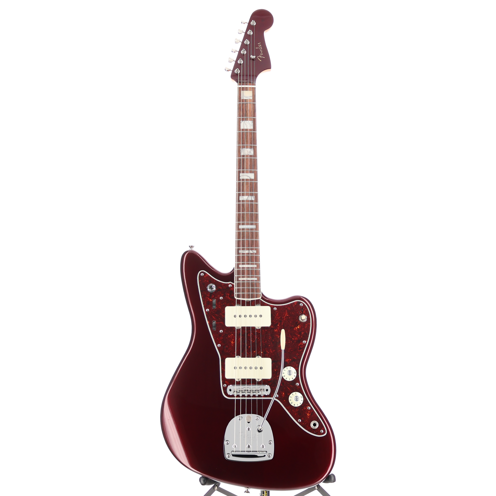 Fender Troy Van Leeuwen Jazzmaster, Bound Rosewood Fingerboard, Oxblood (T4) (30550)