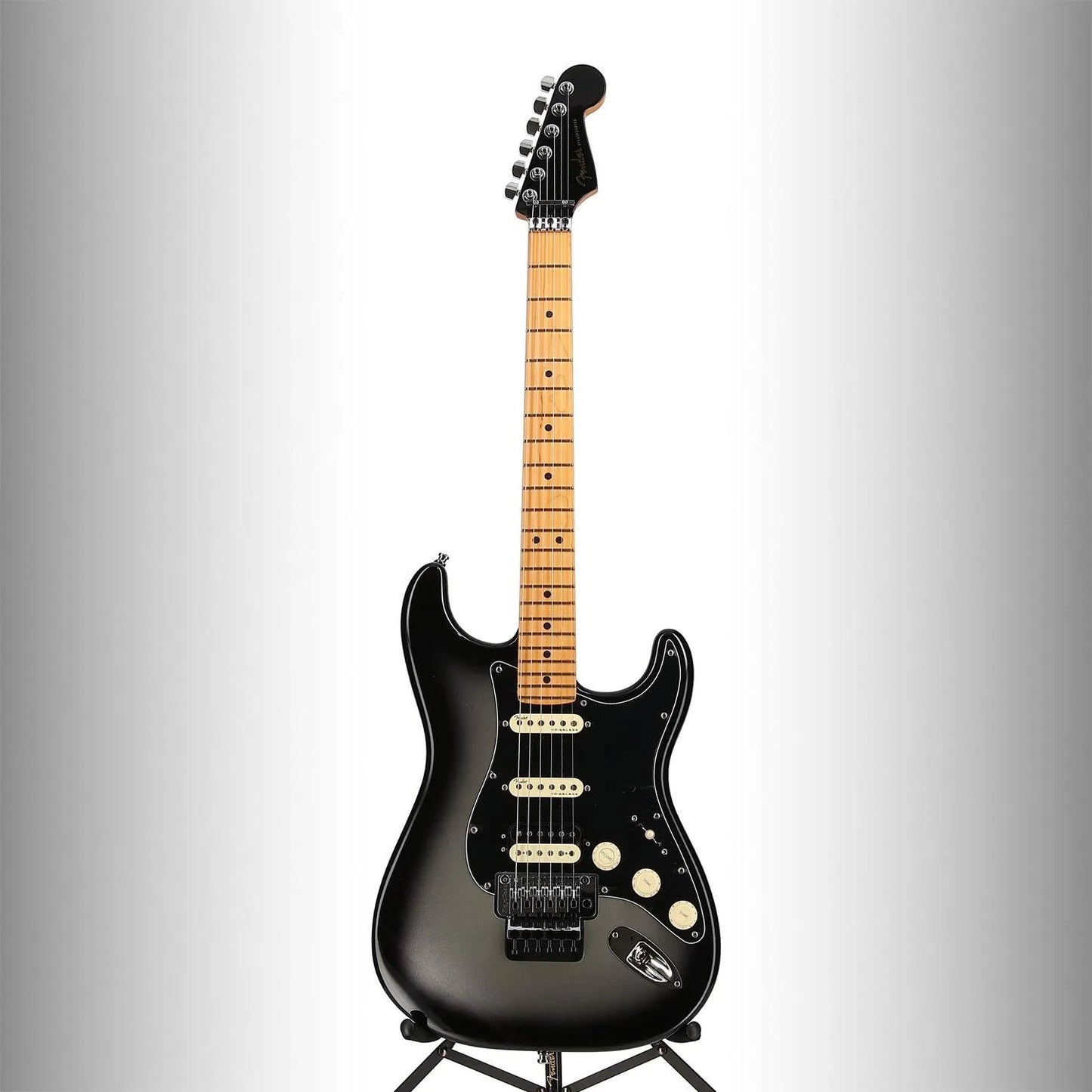Fender Ultra Luxe Stratocaster Floyd Rose HSS, Maple Fingerboard, Silverburst (RC1) (10178)